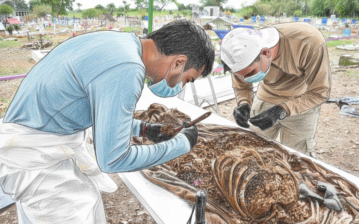 Descifrar la verdad entre las bóvedas de un cementerio